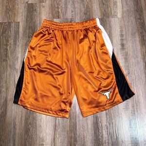 Texas Longhorns Basketball Shorts Mens XL Orange Colosseum Athletics